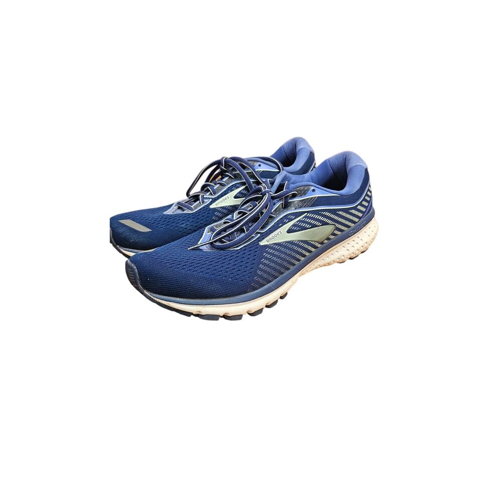 Brooks Womens Ghost 12 1203051B413 Blue Running Shoes Sneakers Size 11‎